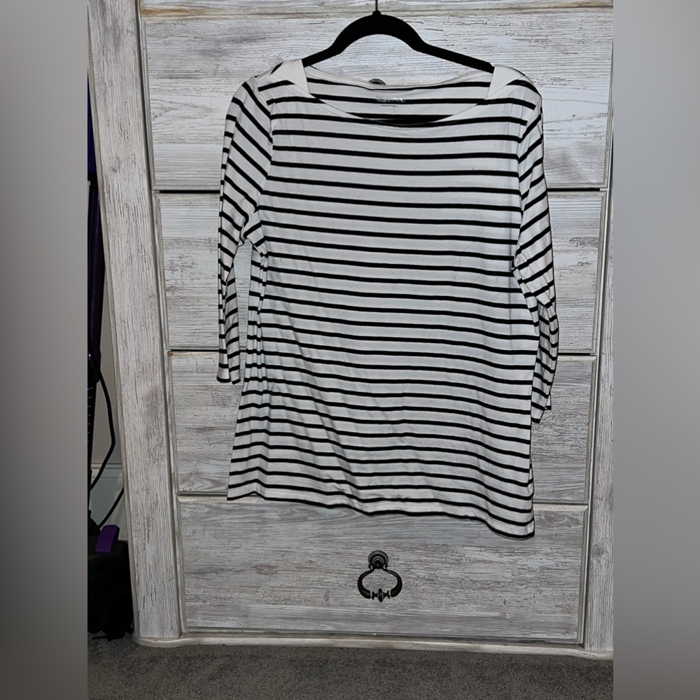Merona stripped top.